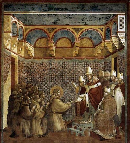 GIOTTO di Bondone Confirmation of the Rule